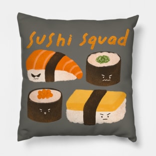 Sushi squad Pillow