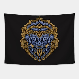 Barong mask Tapestry