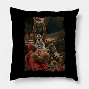 Shaq Attack Rodman Vintage Pillow