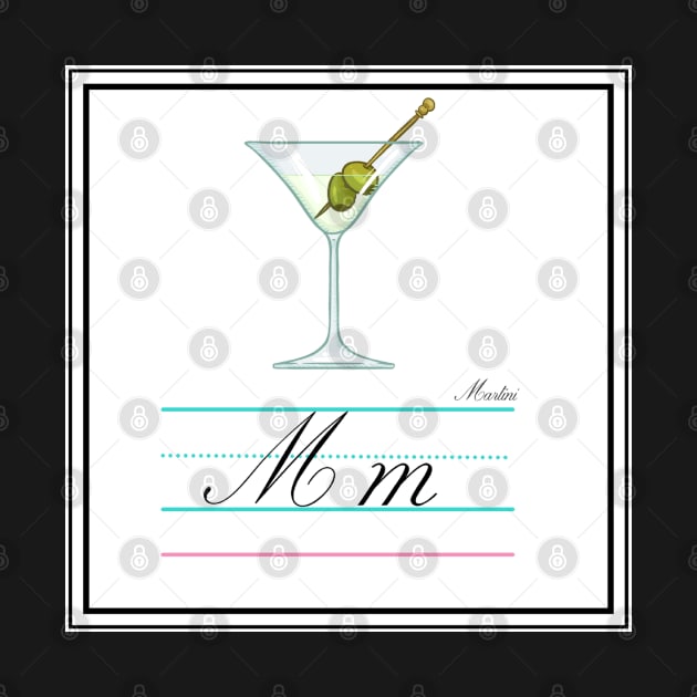 Martini Queer Alphabet Cards by 3mosCreatives