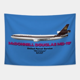 McDonnell Douglas MD-11F - United Parcel Service "Old Colours" Tapestry