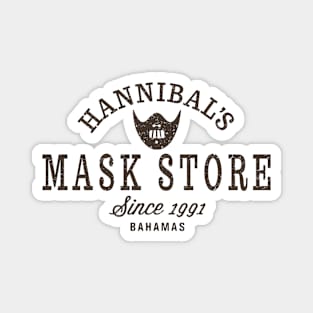 Hannibal's Mask Store by Buck Tee Magnet