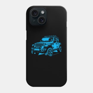 Adventure Awaits: Off-Road Dreams on Wheels - Unleash the Spirit of Jeep in Every Stitch! Phone Case