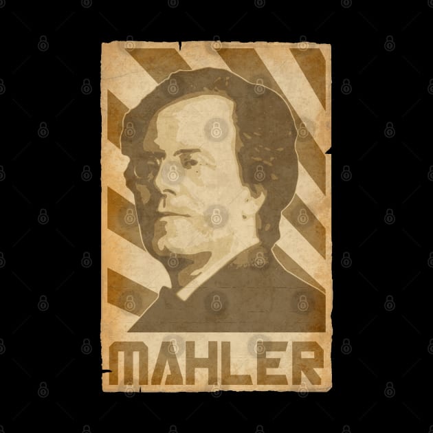 Gustav Mahler Retro Propaganda by Nerd_art