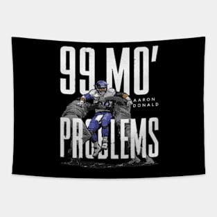 Aaron Donald Los Angeles R 99 Mo Problems Tapestry