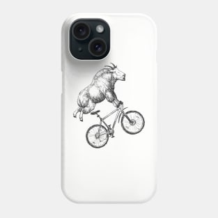 Mountain Goat Mountain Biking Phone Case