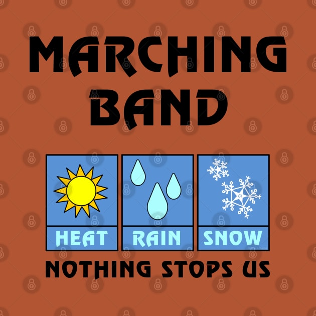 Marching Band Weather by Barthol Graphics