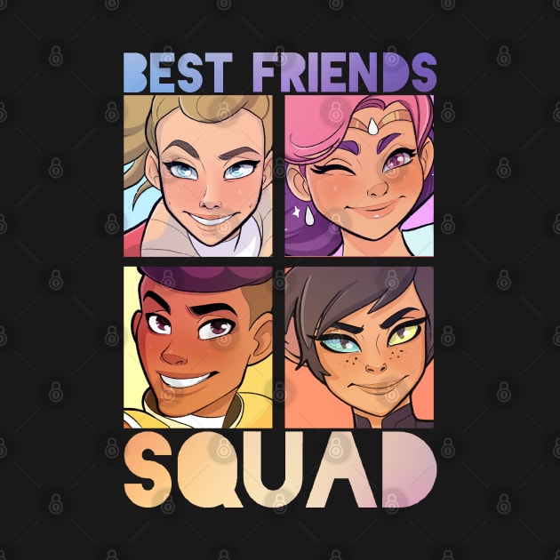 BEST FRIENDS SQUAD by Iria Abella 