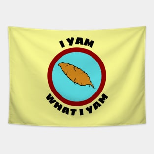 I Yam What I Yam - Yam Pun Tapestry