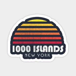 1000 Islands NY Sunset Thousand Islands New York Magnet