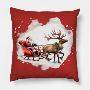 Christmas sleigh Pillow