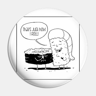 Sushi Jokes Pin