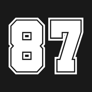 number 87 T-Shirt