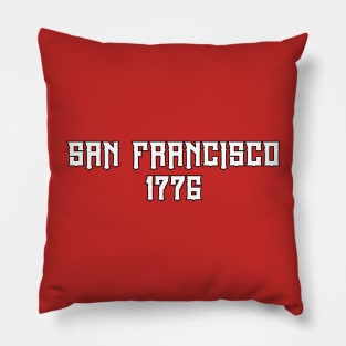 San Francisco 1776 Pillow