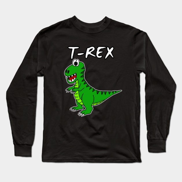 Long Sleeve Tee Rex - Black