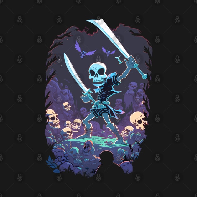 Warrior Skeleton by Spaksu