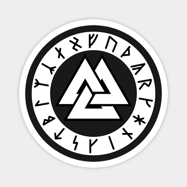 Valknut Magnet — SHIELDMAIDEN'S SANCTUM