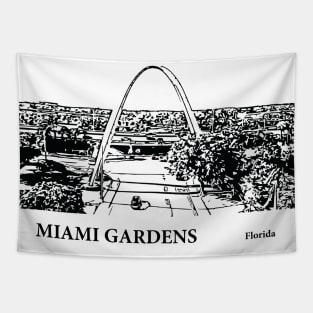 Miami Gardens Florida Tapestry