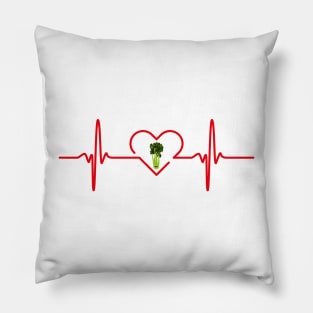 Celery Heartbeat Pillow