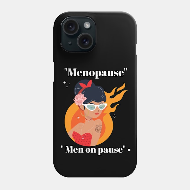 Men On Pause Phone Case by Phillie717