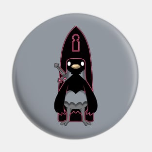 The Crow at the Door Pin