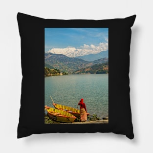 Himalayan View. Pillow