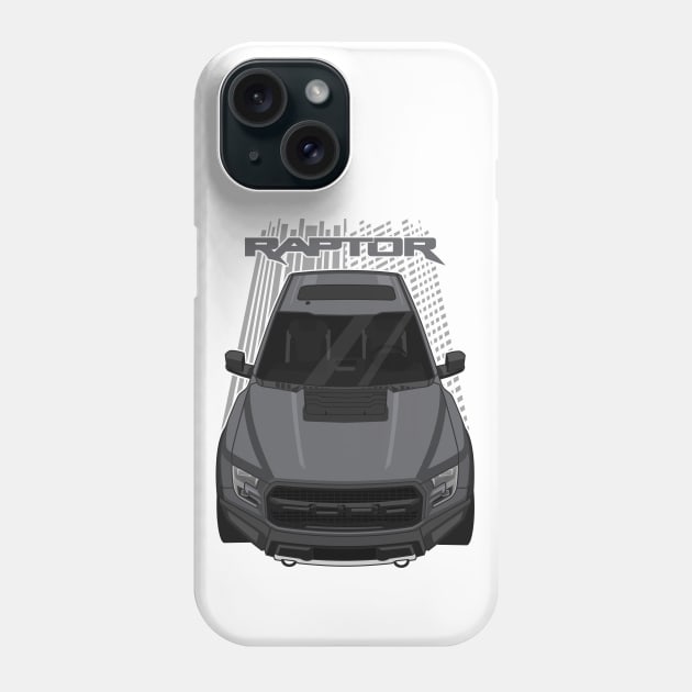 Ford F150 Raptor 2017-2020 - Grey Phone Case by V8social