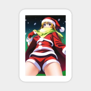 Santa Girl Magnet