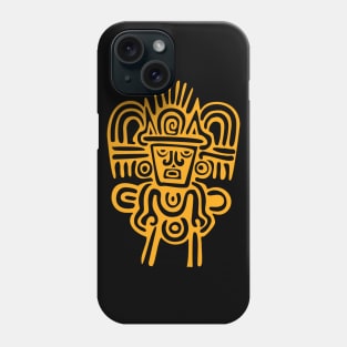 Aztec Warrior Kukulkan Mask Phone Case