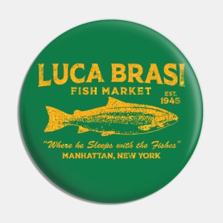 Luca Brasi Fish Market The Godfather EST 1945 Pin