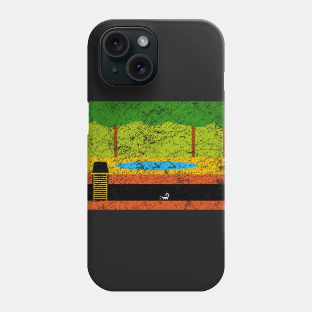 Pitfall! Phone Case by MindsparkCreative