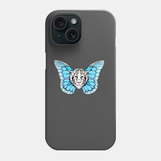 Sabertooth-butterfly Phone Case by Pebble 