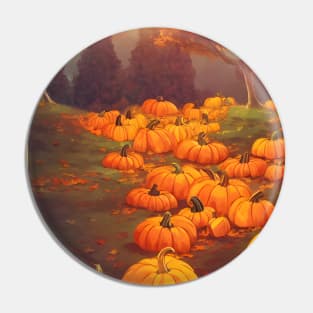 Shiny Pumpkin Spice in the Fall Pumpkin Patches in Mystical Forest Pin