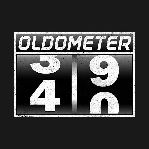 Oldometer 39-40 Awesome Since 1981 Funny 40th Birthday Gift by Kens Shop