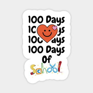 100 days of school celebration shirt Magnet