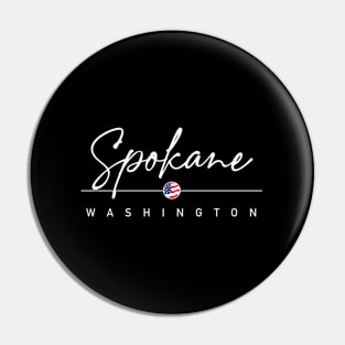 Spokane Washington Pin