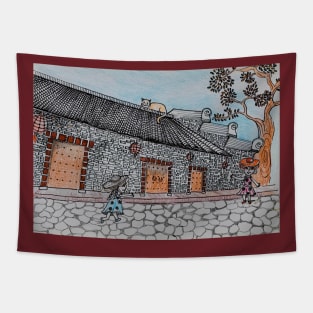 Little Hakka 2 Tapestry