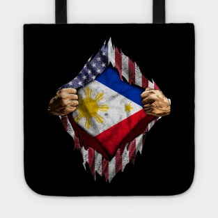 Filipino American Flag Tote