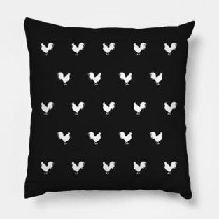 Rooster | White Pillow