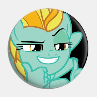 Lightning Dust approves Pin