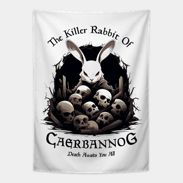 The Killer Rabbit Of Caerbannog Tapestry by Three Meat Curry