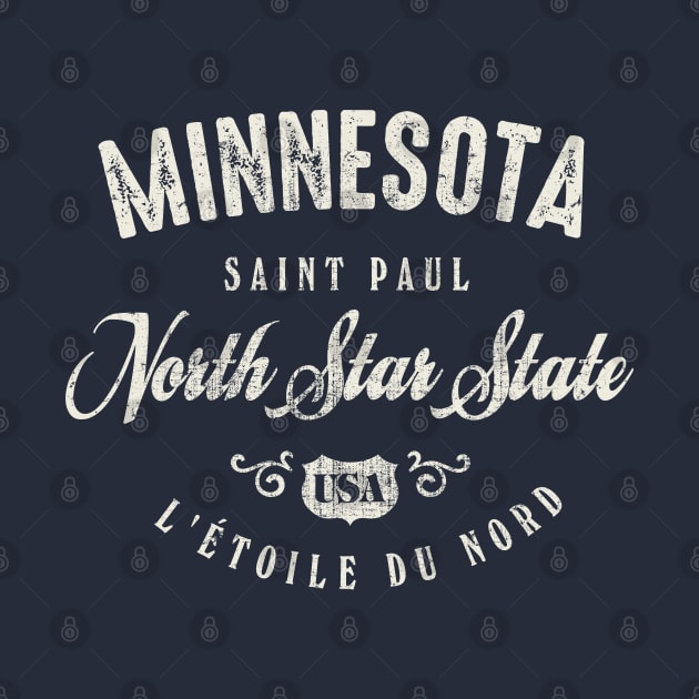 Minnesota North Star State by Designkix