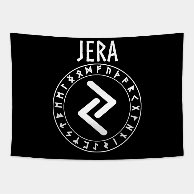 Jera Norse Rune Tapestry by AgemaApparel