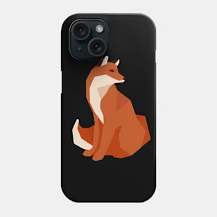 Polygon fox Phone Case