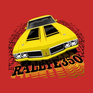 Yellow 70 Olds Cutlass Rallye 350 T-Shirt