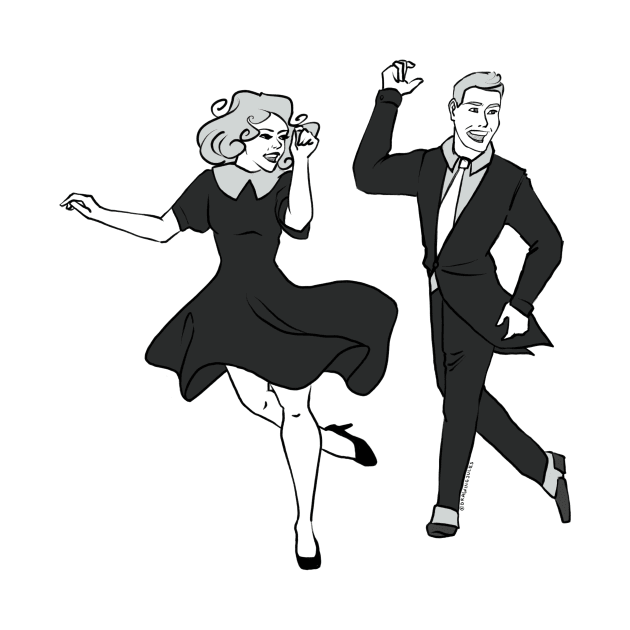 Dance with me ~ inktober by DrawingJules