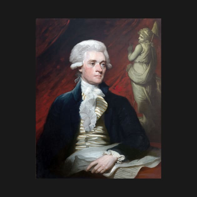 Mather Brown Portrait of Thomas Jefferson by pdpress