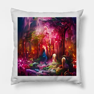 Fantasy Landscape Pillow