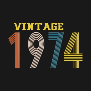 1974 vintage retro year T-Shirt