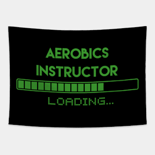 Aerobics instructor Loading Tapestry